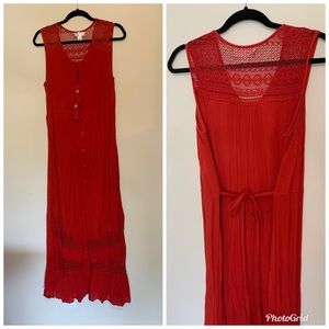 Band of Gypsies red dress